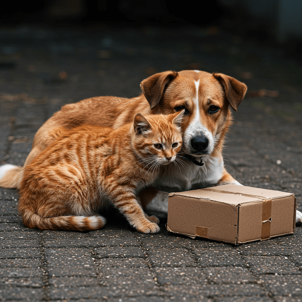 Mascotas necesitadas esperando un hogar